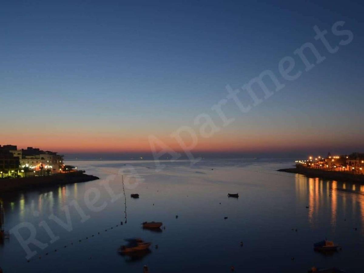 Riviera Holiday Apartments - Seafront - Wifi Marsaskala Exterior foto