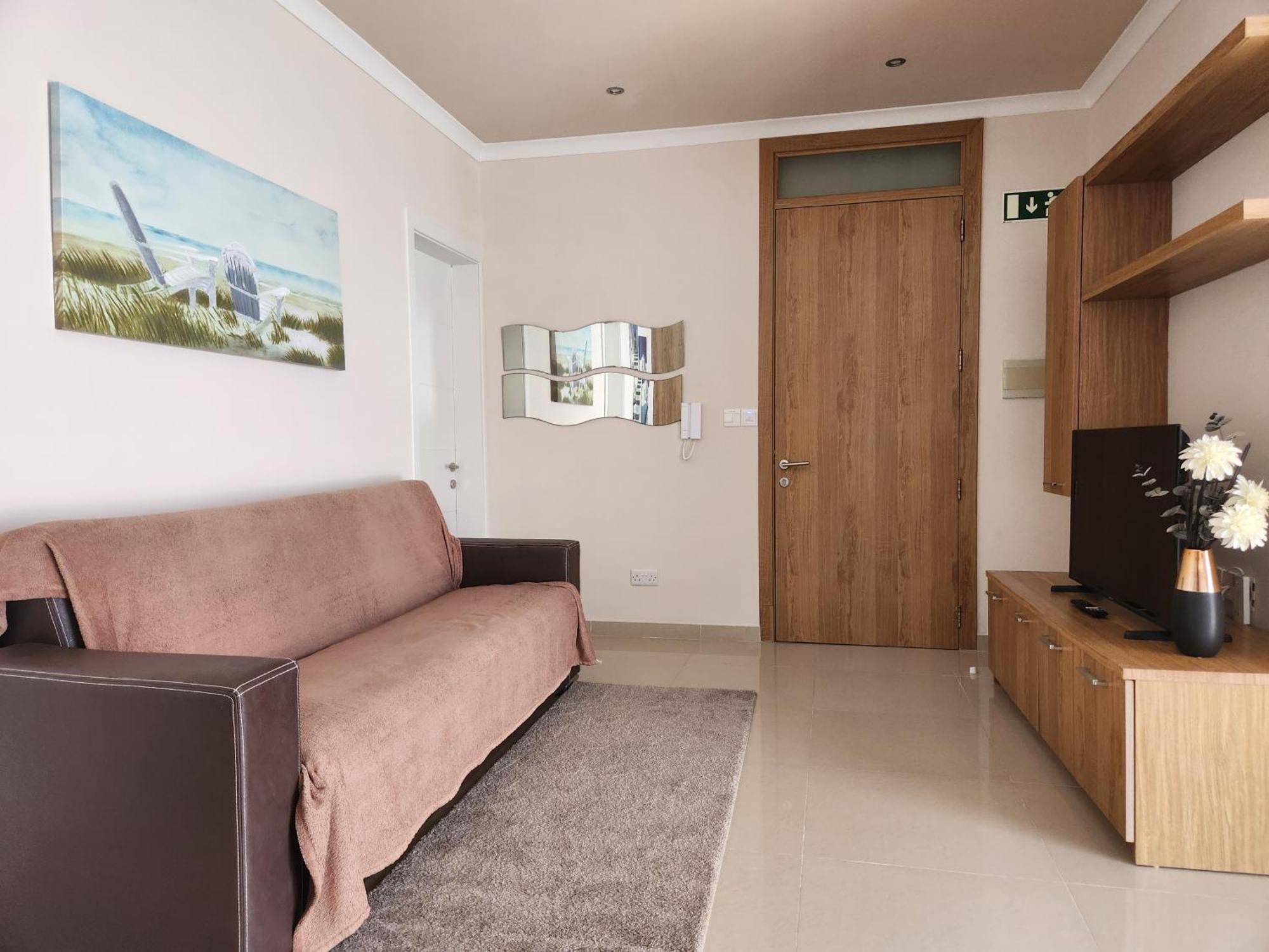 Riviera Holiday Apartments - Seafront - Wifi Marsaskala Zimmer foto