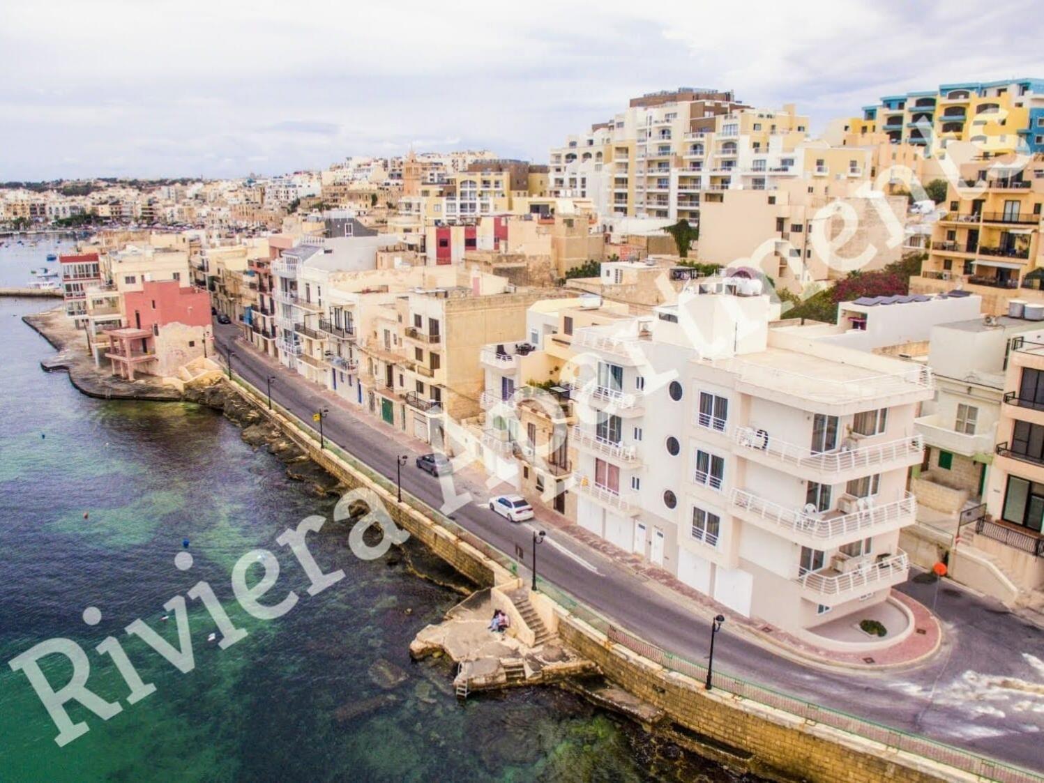 Riviera Holiday Apartments - Seafront - Wifi Marsaskala Zimmer foto